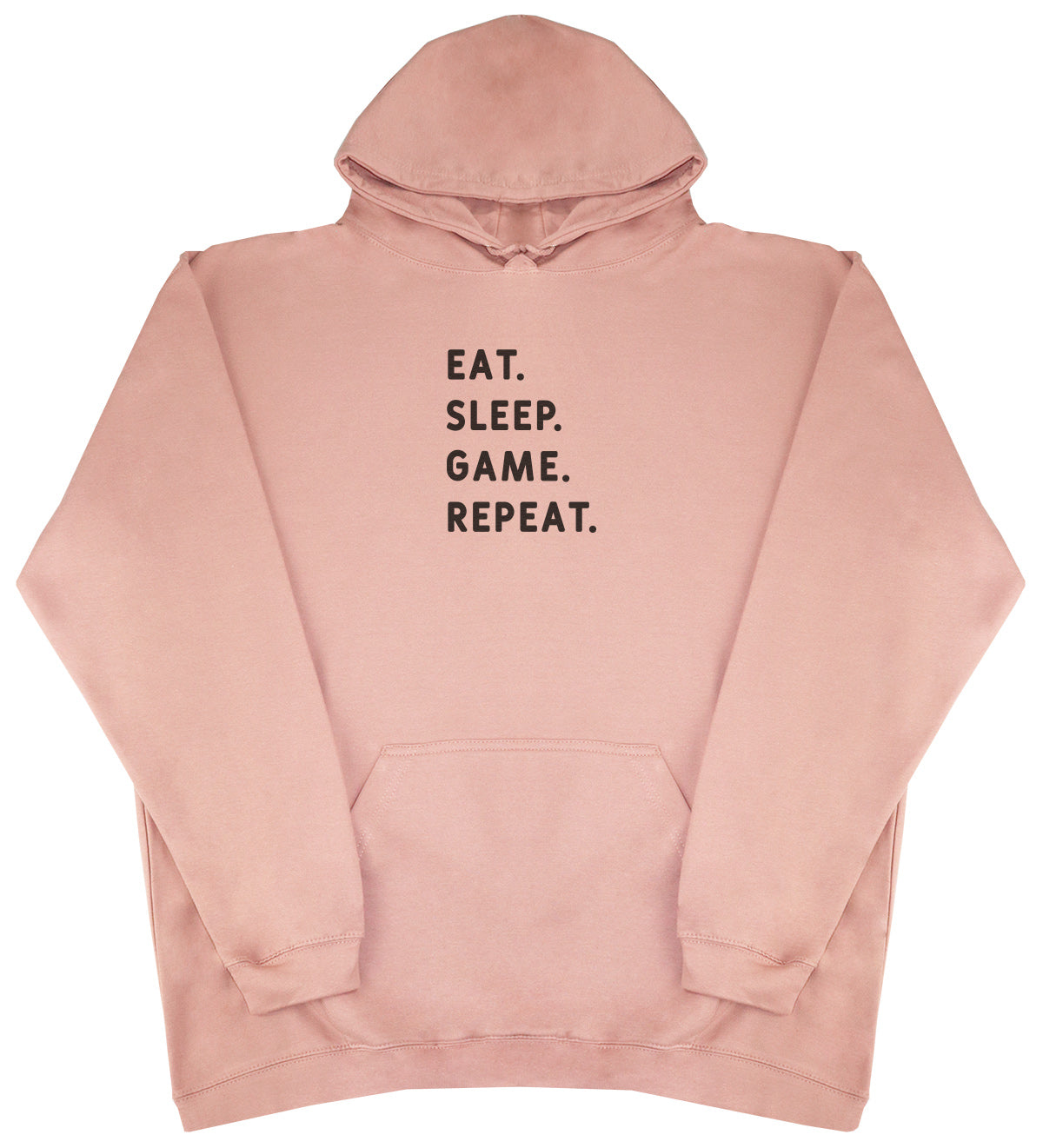 Eat Sleep Game Repeat - Kids Oversized Comfy Original Hoody