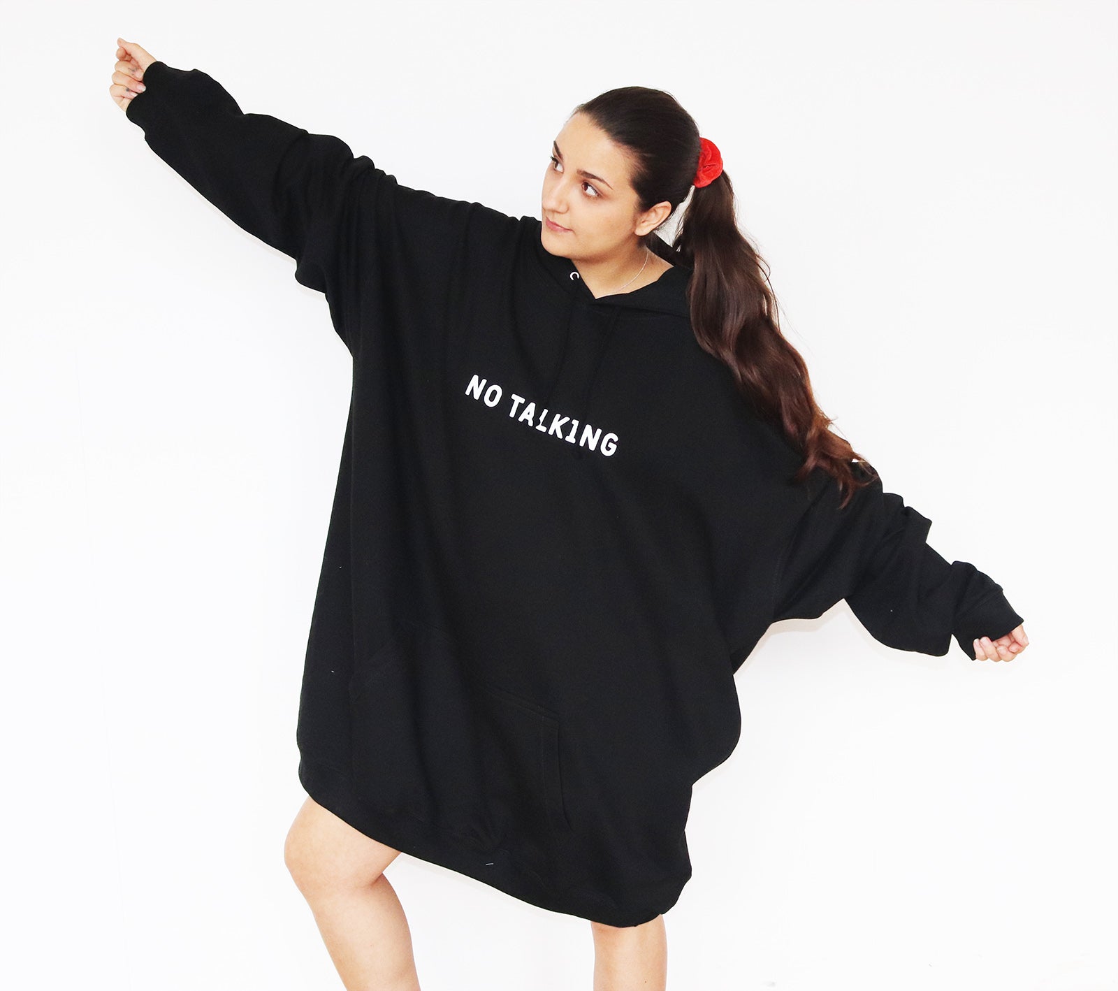 No Talking - Huge Oversized Comfy Original Sweater