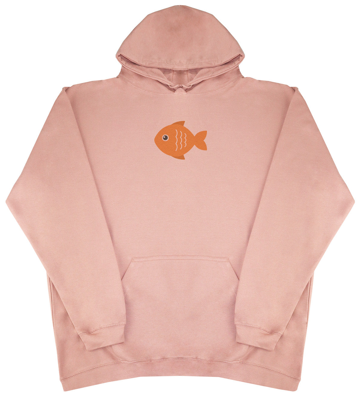 Orange Fish - Kids Oversized Comfy Original Hoody