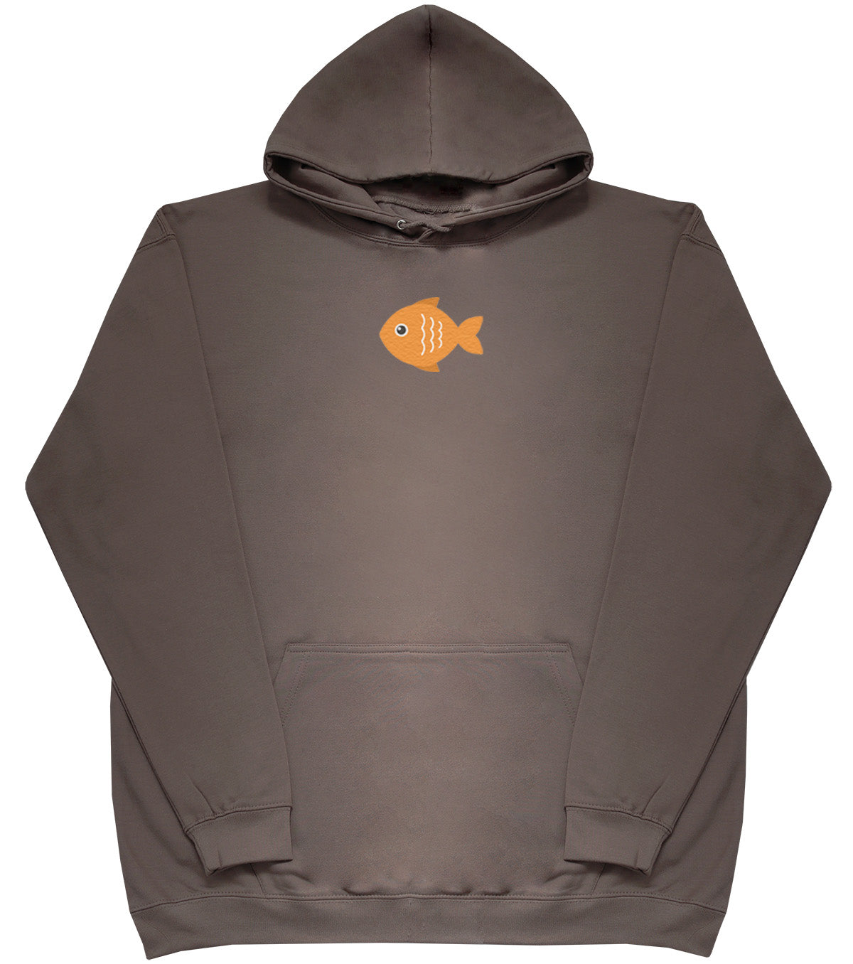 Orange Fish - Huge Oversized Comfy Original Hoody