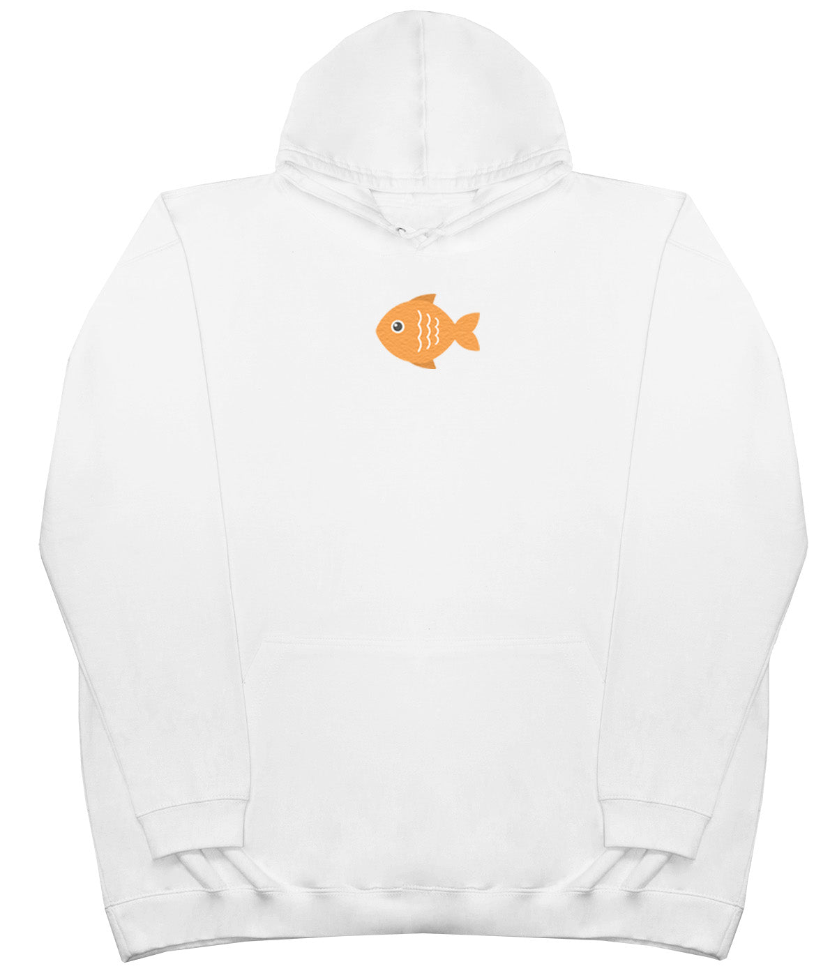 Orange Fish - Kids Oversized Comfy Original Hoody