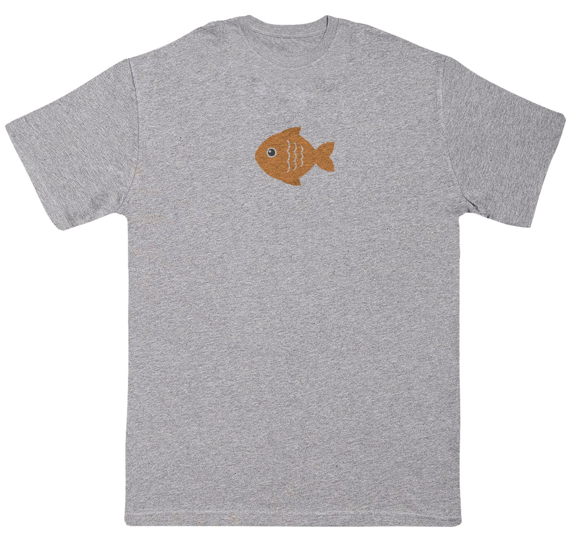 Orange Fish - Huge Oversized Comfy Original T-Shirt