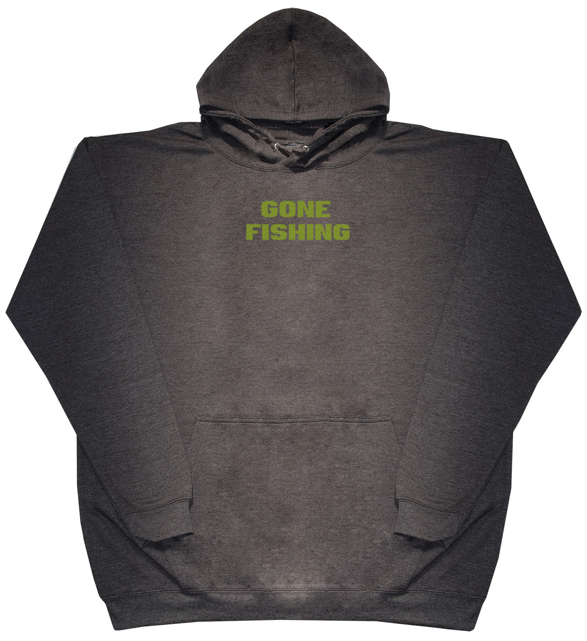 Gone Fishing - Huge Oversized Comfy Original Hoody