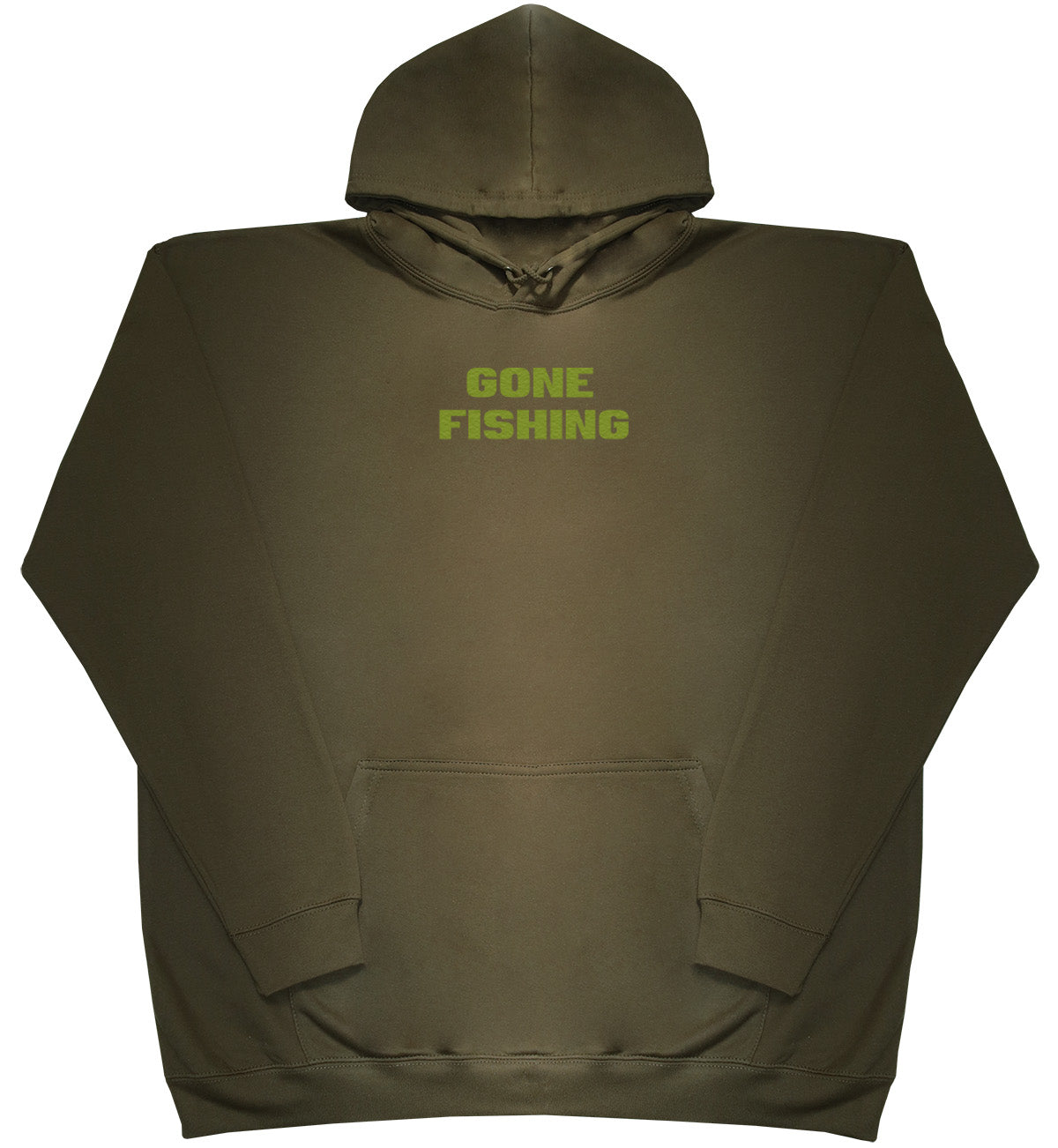 Gone Fishing - Huge Oversized Comfy Original Hoody