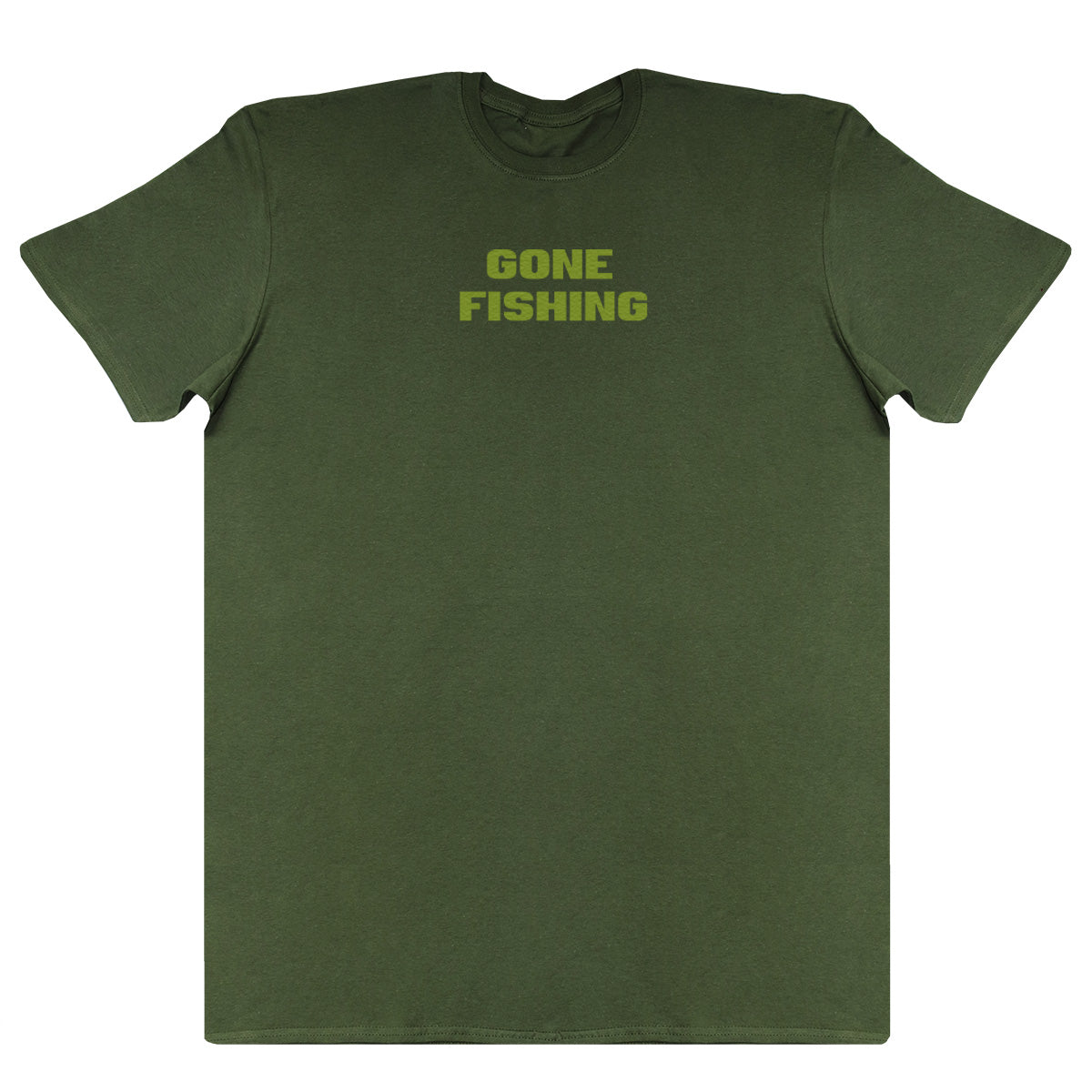 Gone Fishing - Huge Oversized Comfy Original T-Shirt