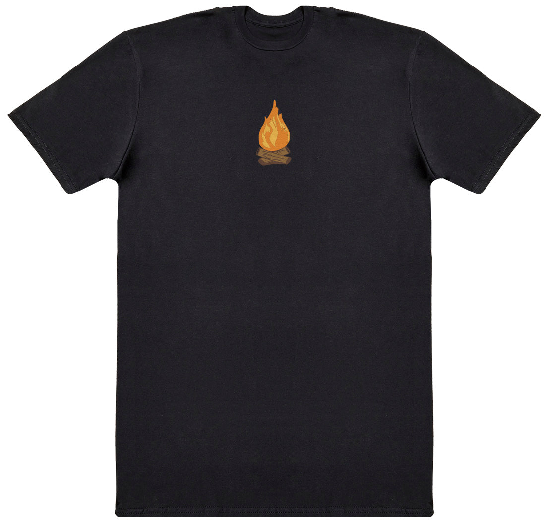 Camp Fire - Huge Oversized Comfy Original T-Shirt