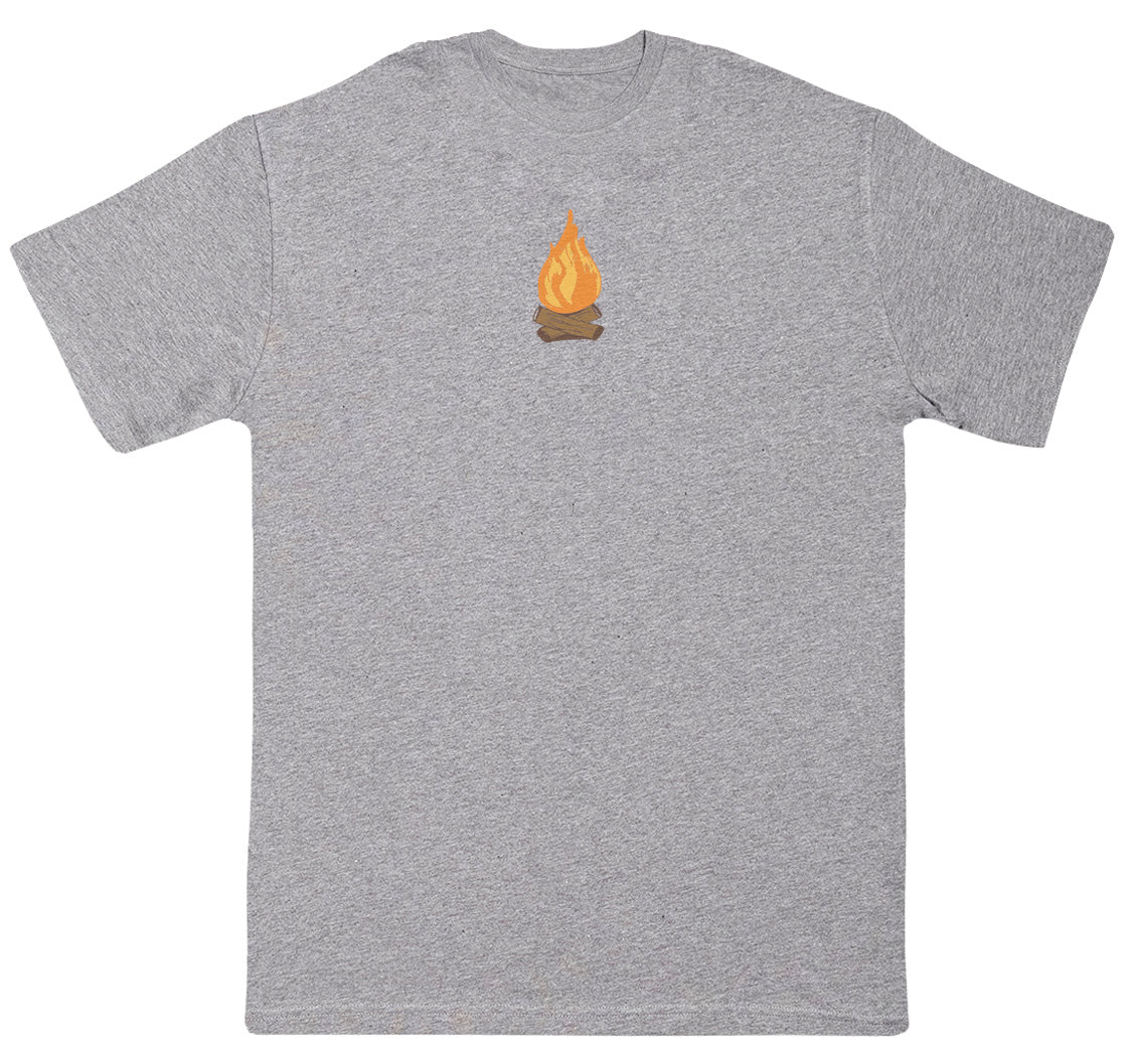 Camp Fire - Huge Oversized Comfy Original T-Shirt